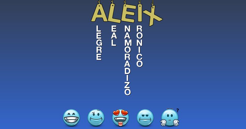 Emoticones para aleix - Emoticones para tu nombre