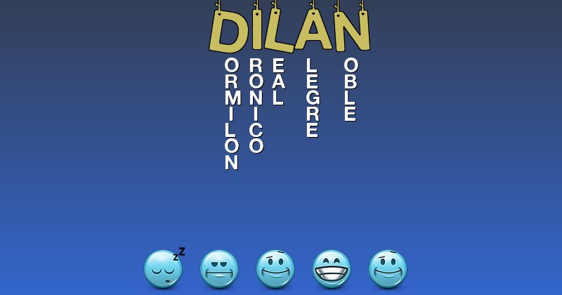 Emoticones para dilan - Emoticones para tu nombre