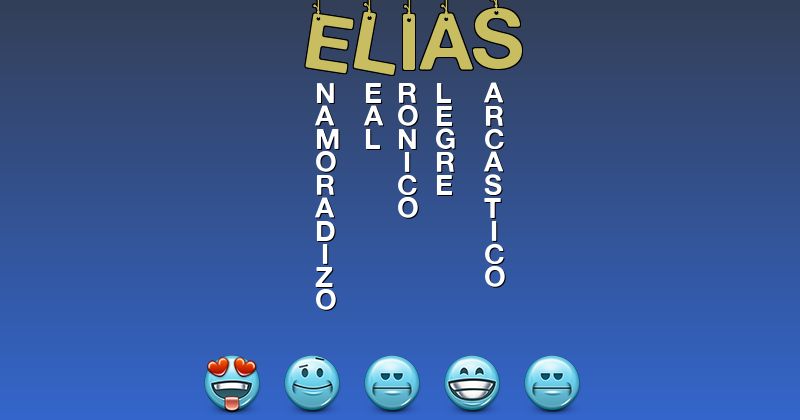 Emoticones para elias - Emoticones para tu nombre