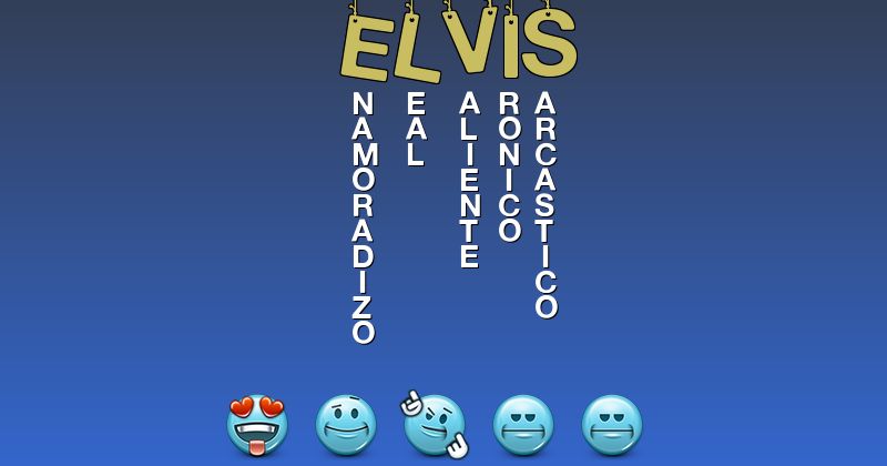 Emoticones para elvis - Emoticones para tu nombre