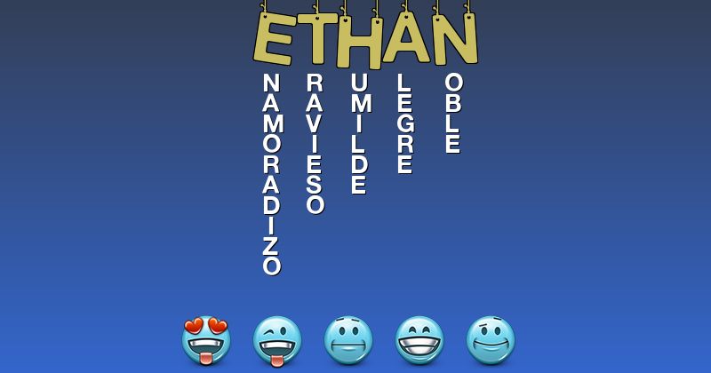 Emoticones para ethan - Emoticones para tu nombre