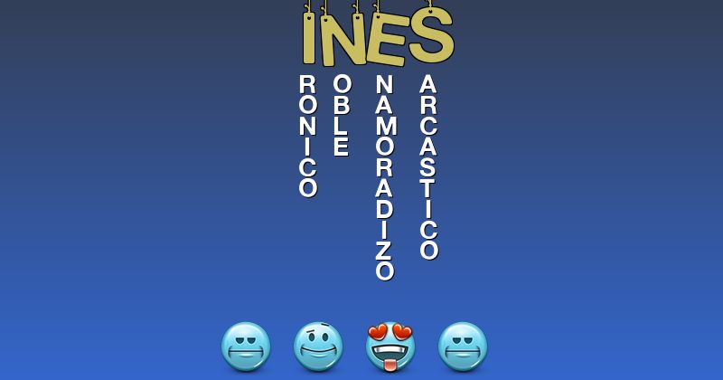 Emoticones para inés - Emoticones para tu nombre