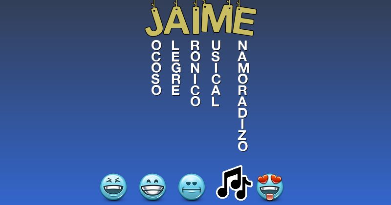 Emoticones para jaime - Emoticones para tu nombre