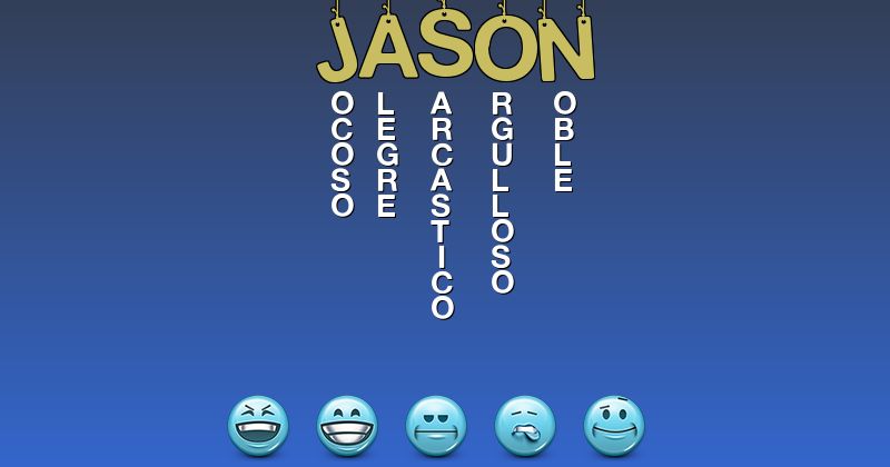 Emoticones para jason - Emoticones para tu nombre