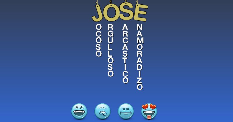 Emoticones para josé - Emoticones para tu nombre