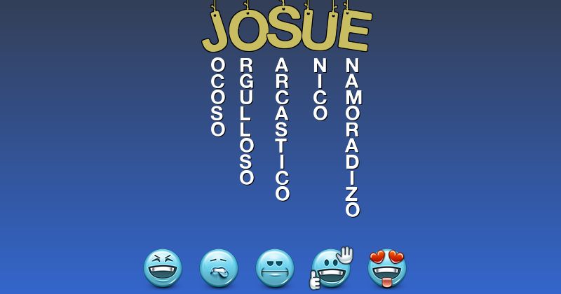 Emoticones para josue - Emoticones para tu nombre