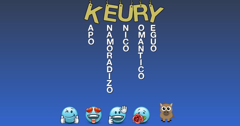 Emoticones para keury - Emoticones para tu nombre
