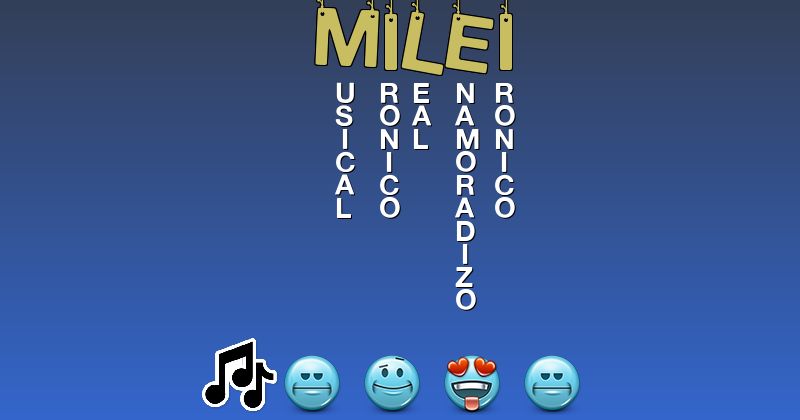 Emoticones para milei - Emoticones para tu nombre