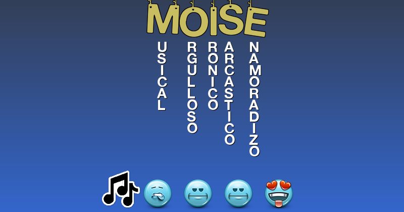 Emoticones para moise - Emoticones para tu nombre