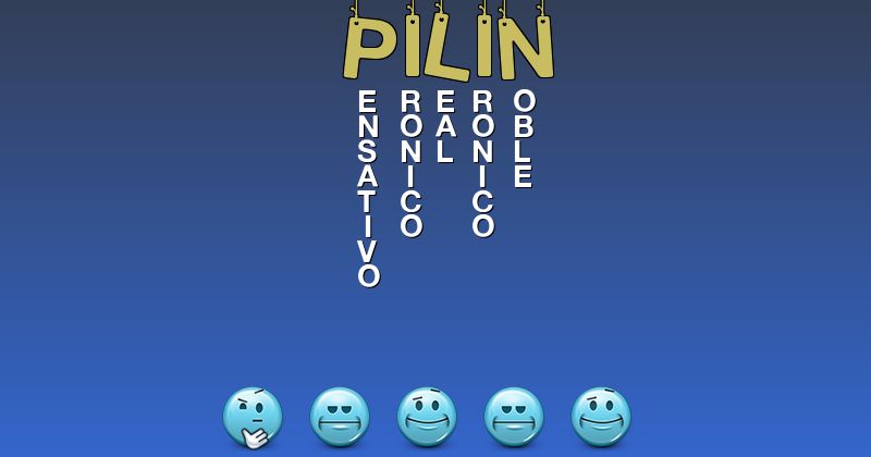Emoticones para pilin - Emoticones para tu nombre