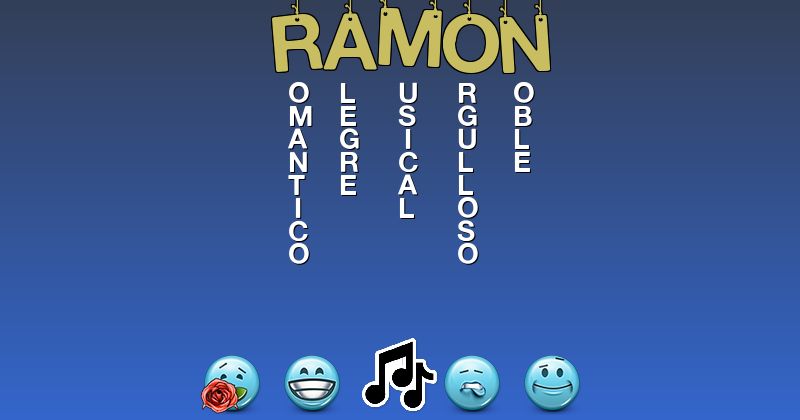 Emoticones para ramon - Emoticones para tu nombre