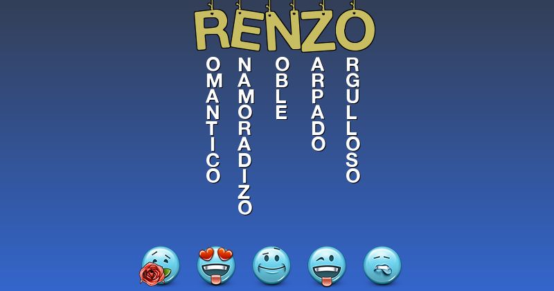 Emoticones para renzo - Emoticones para tu nombre