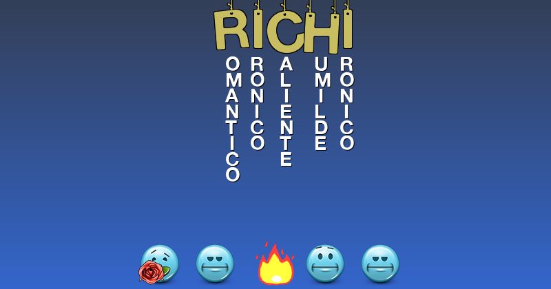 Emoticones para richi - Emoticones para tu nombre