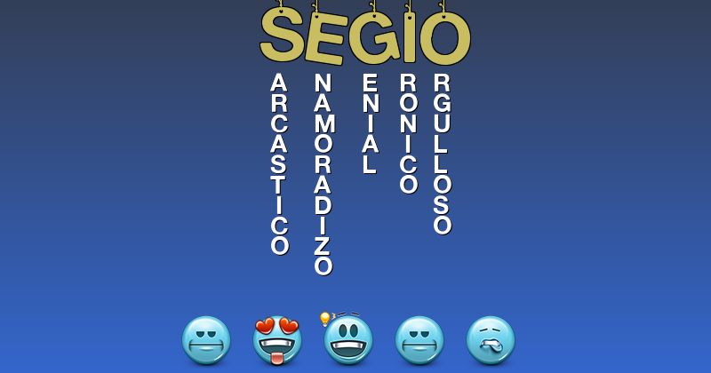 Emoticones para segio - Emoticones para tu nombre