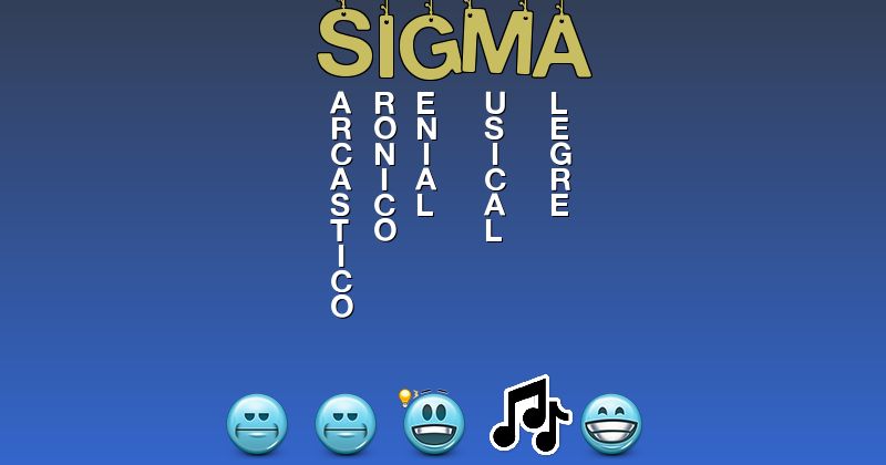 Emoticones para sigma - Emoticones para tu nombre