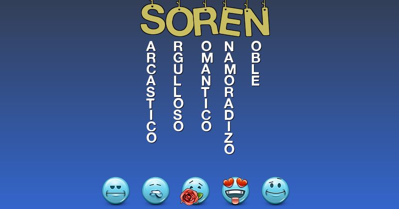 Emoticones para soren - Emoticones para tu nombre