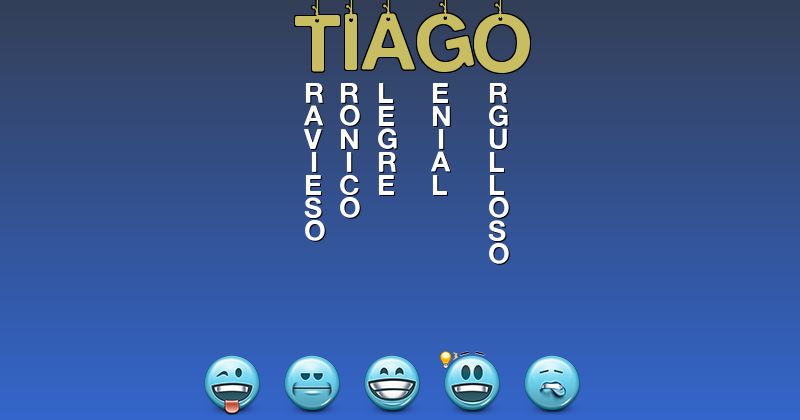 Emoticones para tiago - Emoticones para tu nombre