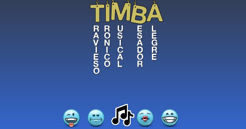 Emoticones para timba - Emoticones para tu nombre