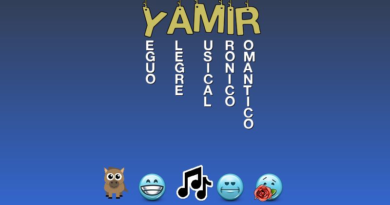 Emoticones para yamir - Emoticones para tu nombre