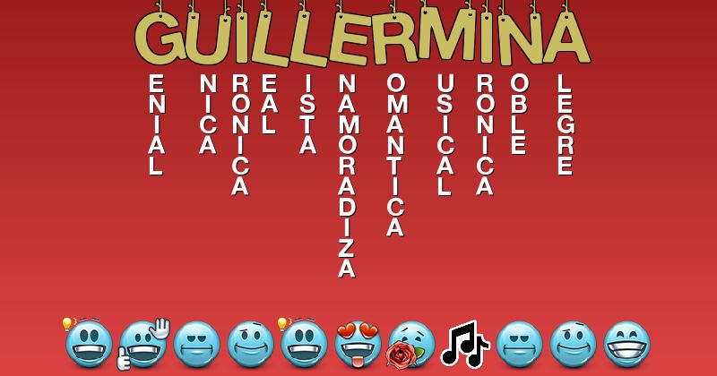 Emoticones para guillermina - Emoticones para tu nombre