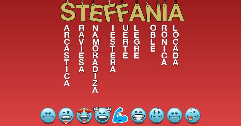 Emoticones para steffania - Emoticones para tu nombre