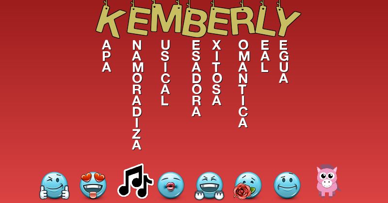 Emoticones para kemberly - Emoticones para tu nombre