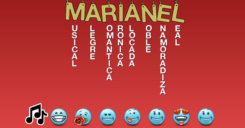 Emoticones para marianel - Emoticones para tu nombre