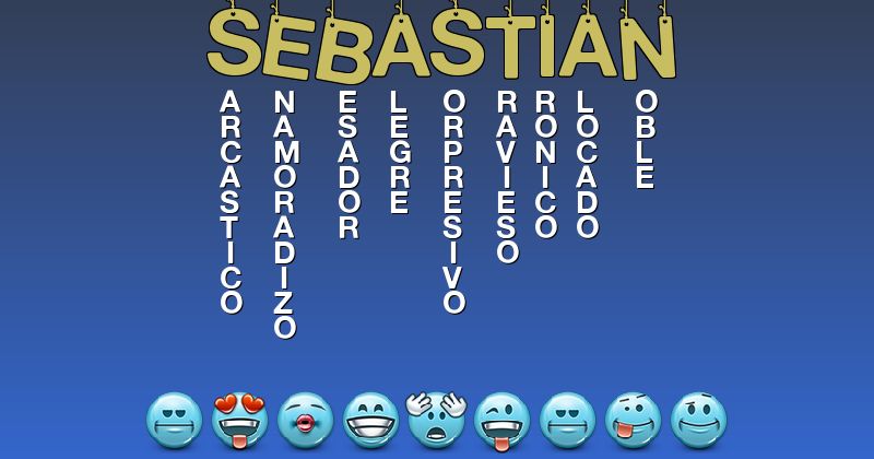 Emoticones para sebastián - Emoticones para tu nombre