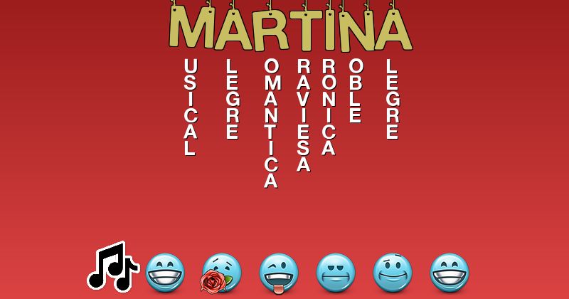 Emoticones para martína - Emoticones para tu nombre