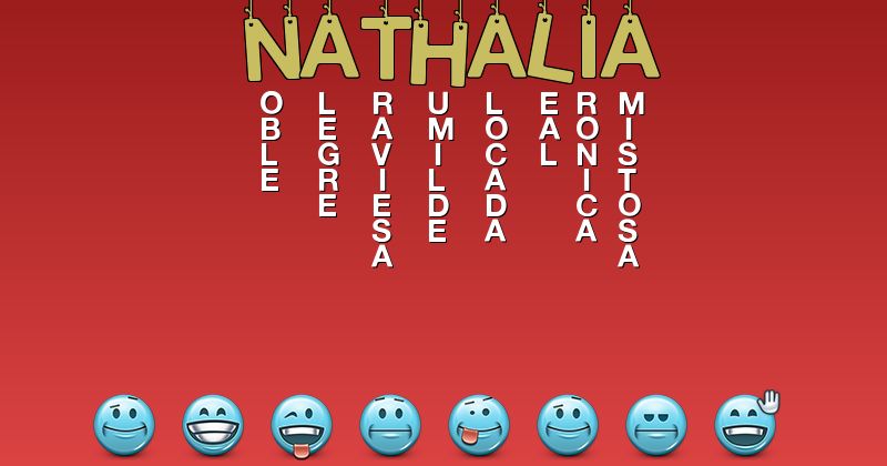 Emoticones para nathalia - Emoticones para tu nombre