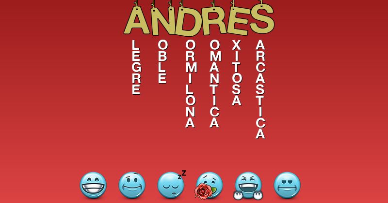 Emoticones para andrés - Emoticones para tu nombre
