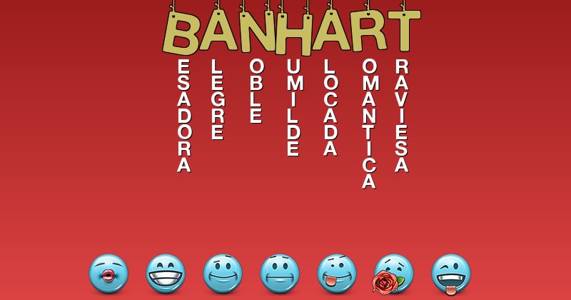 Emoticones para banhart - Emoticones para tu nombre