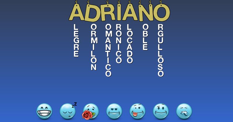 Emoticones para adriano - Emoticones para tu nombre