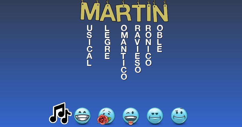 Emoticones para martín - Emoticones para tu nombre