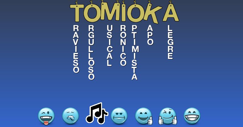 Emoticones para tomioka - Emoticones para tu nombre