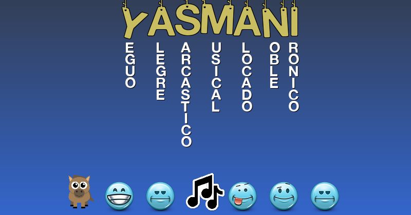 Emoticones para yasmani - Emoticones para tu nombre