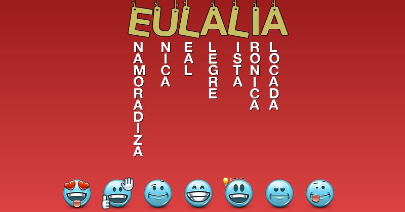 Emoticones para eulalia - Emoticones para tu nombre