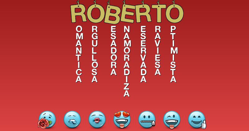 Emoticones para roberto - Emoticones para tu nombre