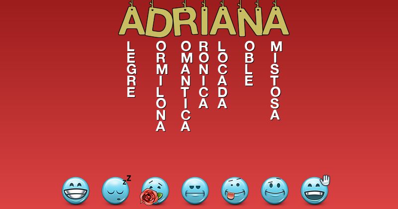 Emoticones para adriana - Emoticones para tu nombre