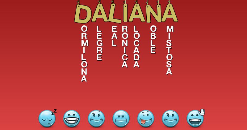 Emoticones para daliana - Emoticones para tu nombre