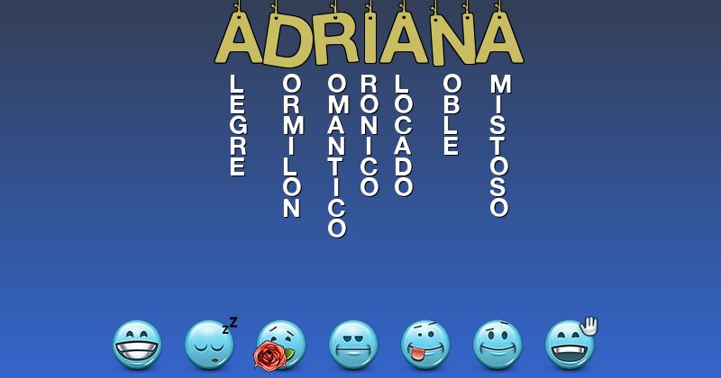 Emoticones para adriana - Emoticones para tu nombre