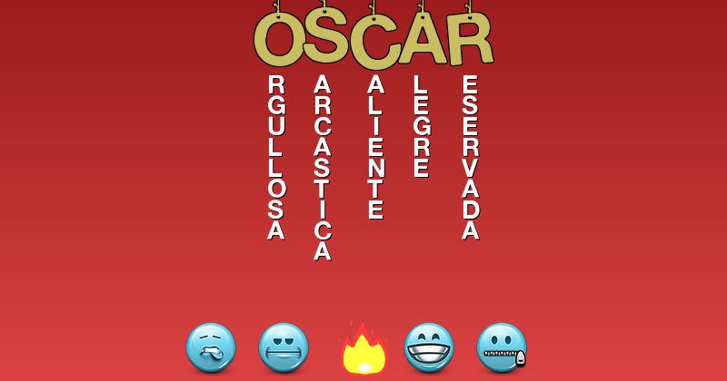Emoticones para Óscar - Emoticones para tu nombre