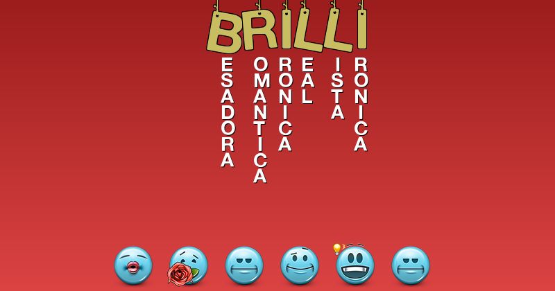 Emoticones para brilli - Emoticones para tu nombre