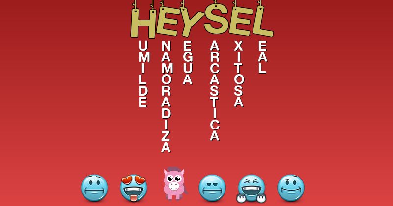 Emoticones para heysel - Emoticones para tu nombre