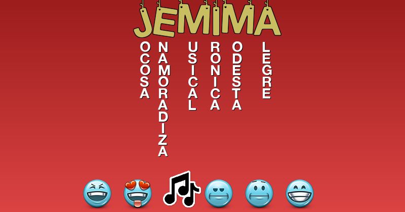 Emoticones para jemima - Emoticones para tu nombre