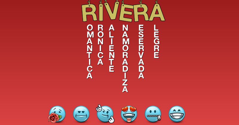 Emoticones para rivera - Emoticones para tu nombre