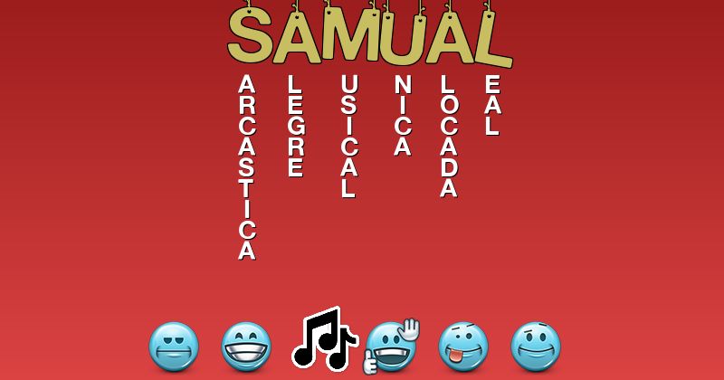 Emoticones para samual - Emoticones para tu nombre
