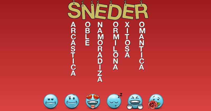 Emoticones para sneder - Emoticones para tu nombre