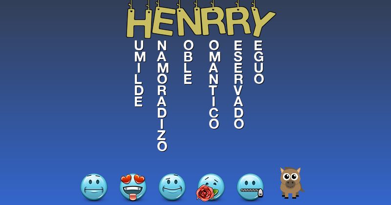 Emoticones para henrry - Emoticones para tu nombre