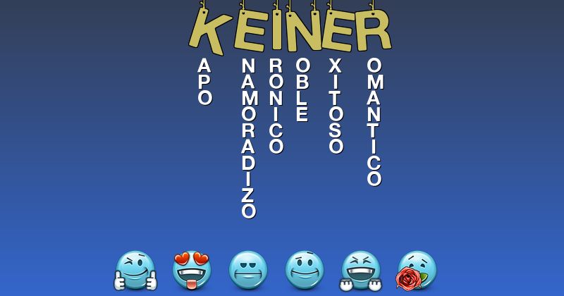 Emoticones para keiner - Emoticones para tu nombre